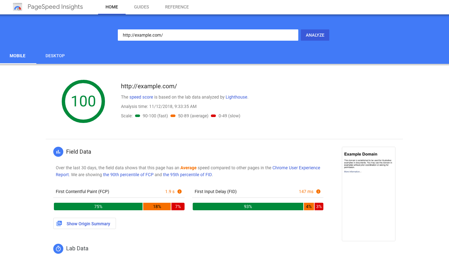 speedpage